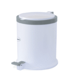 lixeira com pedal 8 litros - chumbo
