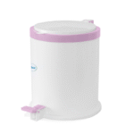 lixeira com pedal 8 litros - rosa sereno