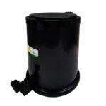 lixeira com pedal prime 8 litros - preta