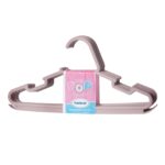 Cabide Pop Infantil Kit com 5 - Rosa Perolado