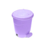 Lixeira Baby 8 Litros com Pedal - Lilas Celeste