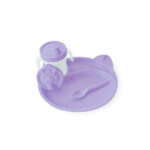 kit refeição plastimiau - rosa perolado
