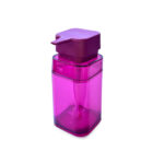 porta sabonete líquido lux - rosa translúcido