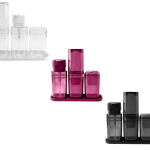 Kit Linha Banheiro Lux-4 pecas- Sortido